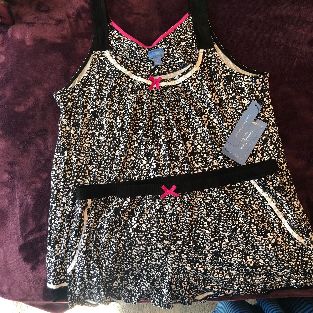 Camisole Pajama set. The fabric is very soft.